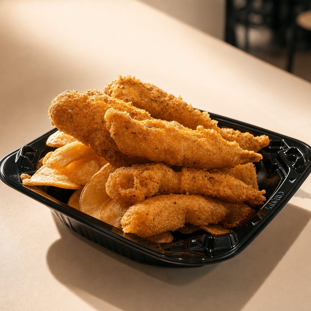 Uncle Mac's Fish (2) & Shrimp (3) Combo.