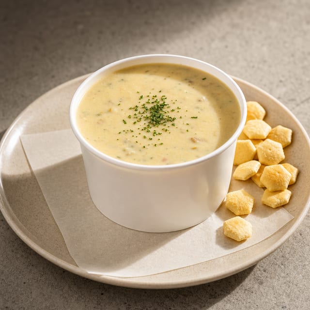 Clam Chowder BOWL.