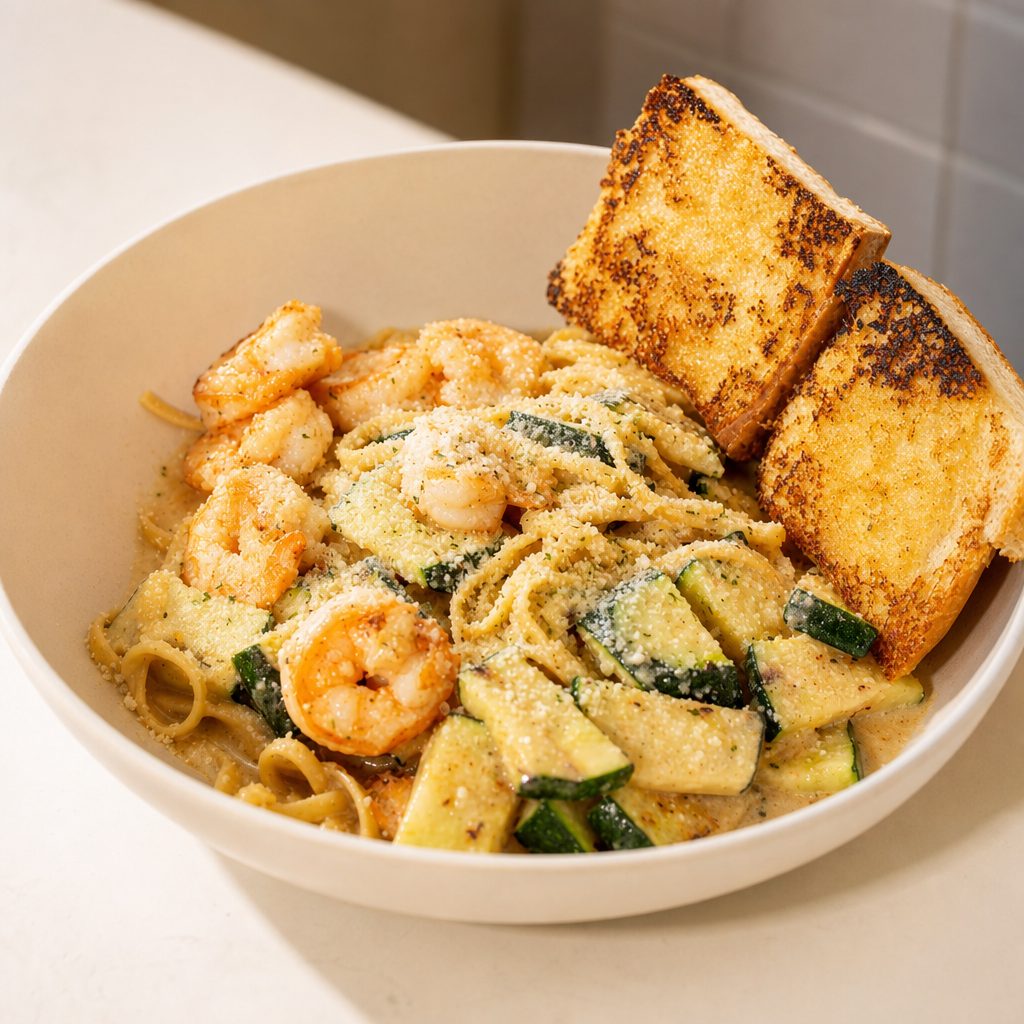 Crawfish Noodles.