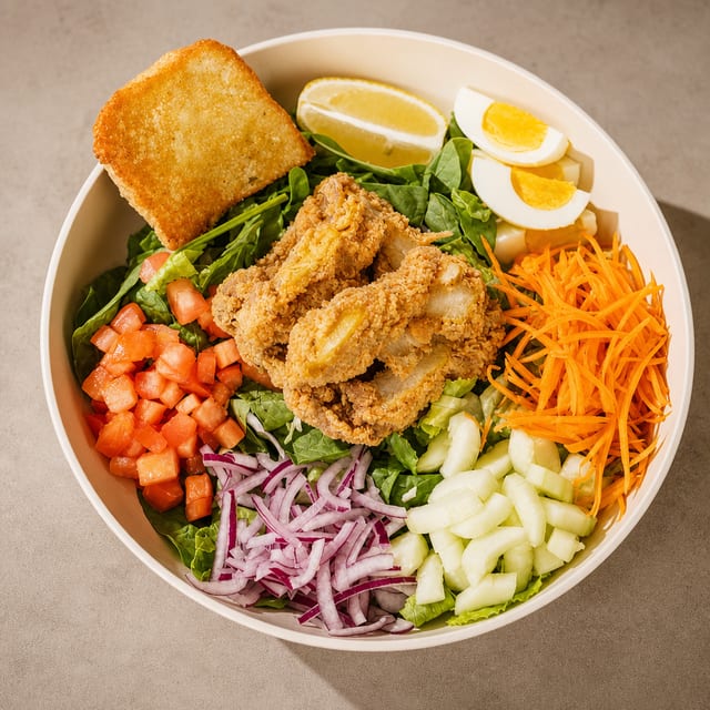 Grilled/Fried Chicken Salad.