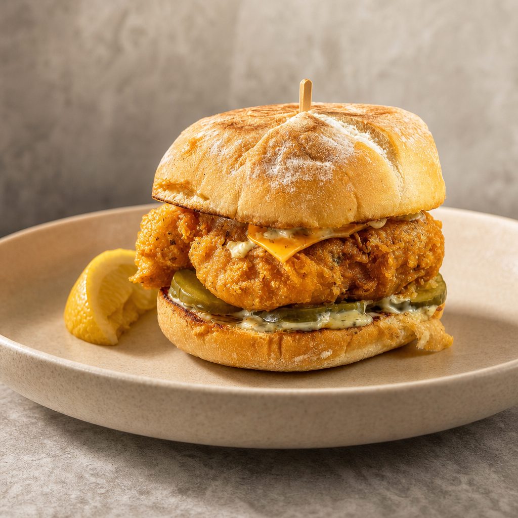 Uncle Mac's Fish Burger.