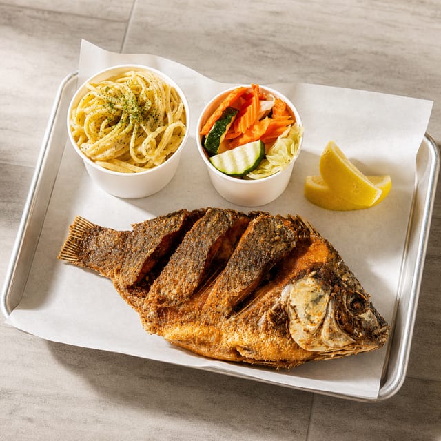 Whole Tilapia Plate.